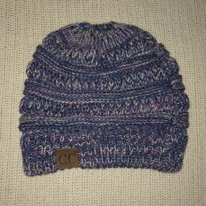 C.C. Purple Knit Beanie